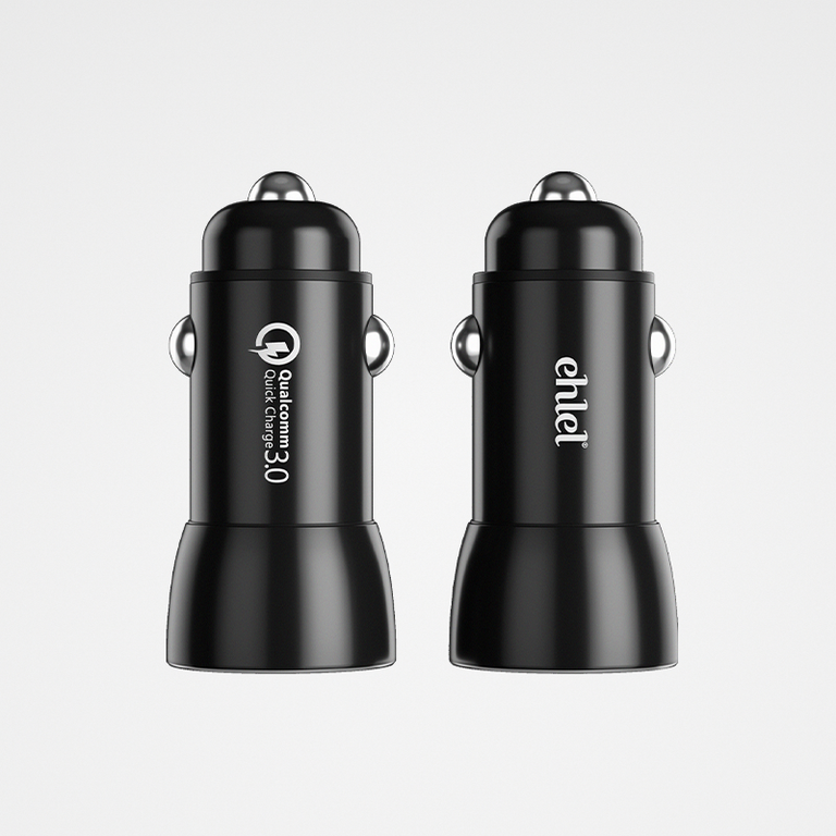 Car Adapter QC 3.0 - Rapid, Reliable Charging for Your Devices | Ehlel CA-01