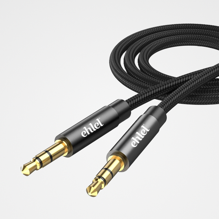 3.5mm Aux Cable (1 Meter) - Premium Audio Experience | Ehlel EAU12