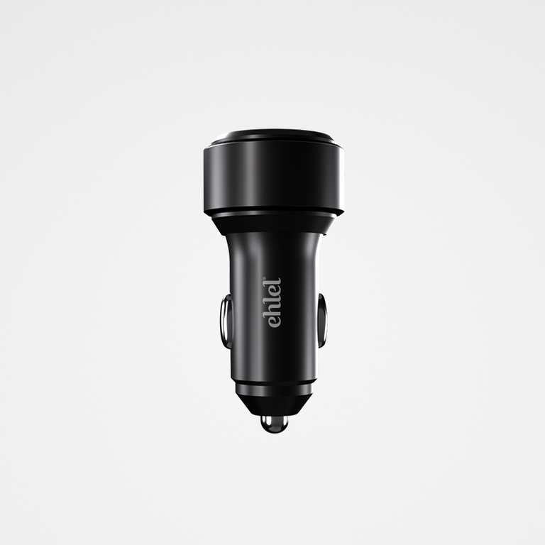 Dual Port Fast Car Charger (Type-C) | Ehlel ECA19