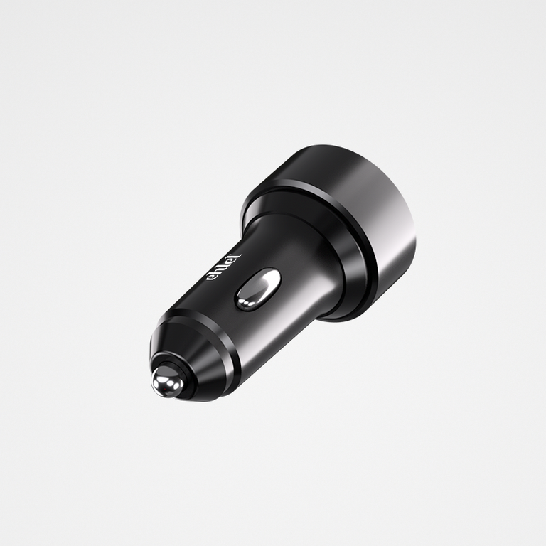 High-Power Car Charger – USB-A & Dual Type-C | Ehlel ECA21