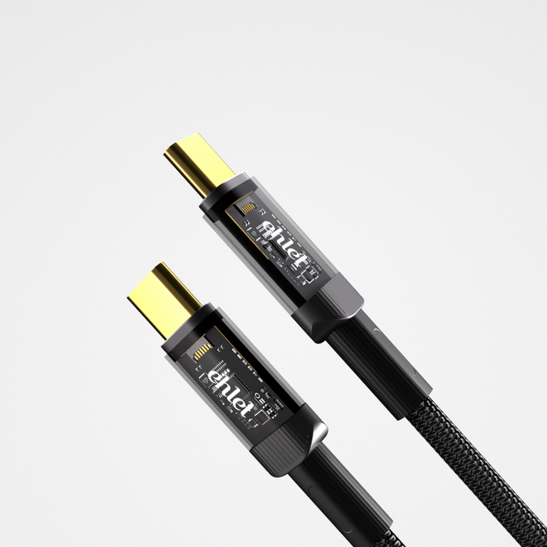 Fast Type-C to Lightning Cable – Transparent Heads | Ehlel ECH81