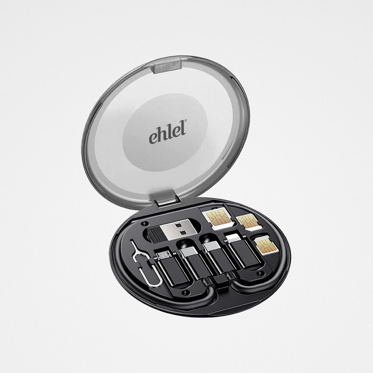 6-in-1 Charging Hub & Phone Stand | Ehlel ECH82