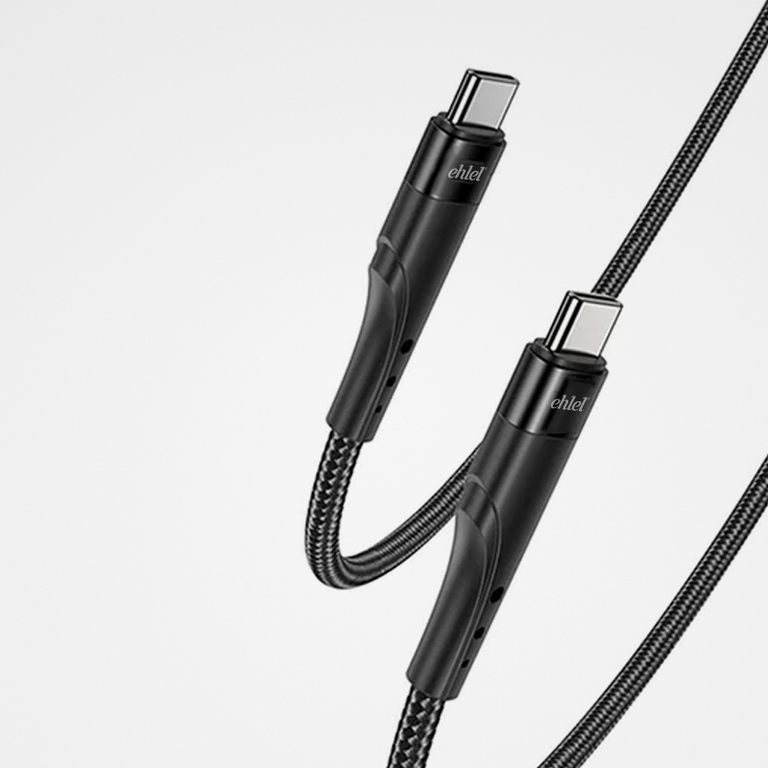 Dual Type-C PD 60W Fast Charging Cable - Double the Power, Double the Convenience (3m) | Ehlel ECH84