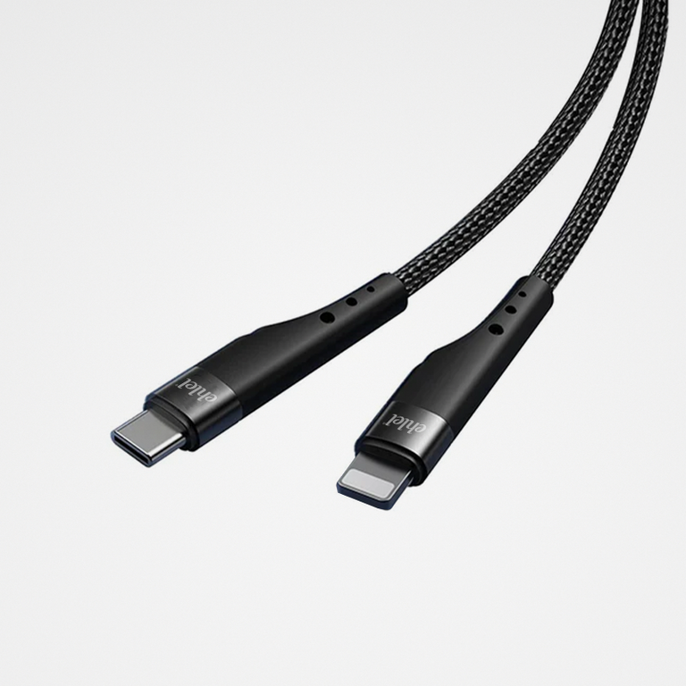 PD 27W Type-C to Lightning Cable - Sleek Design, Rapid Power Delivery | Ehlel ECH85