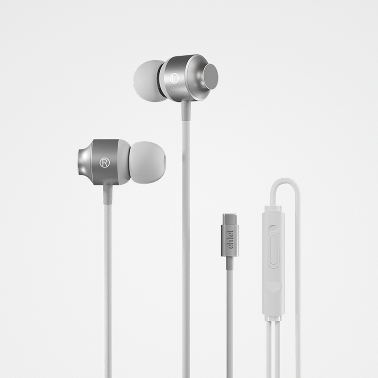 Type-C Corner Earphones with Magnetic Storage | Ehlel SL-301