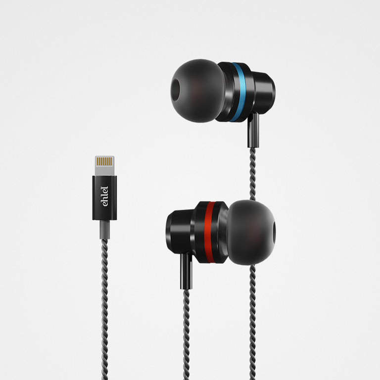 Colorful Rings Earphone Lightning Straight DAC | Ehlel SL-403