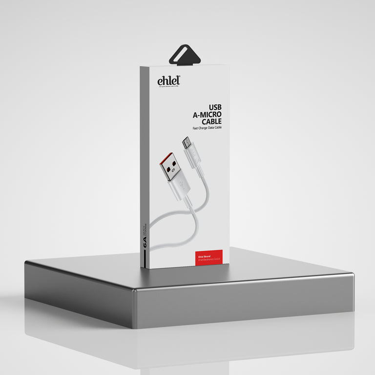 Micro USB - Blazing-Fast Charging (6A, 1.2M) | Ehlel ECB11