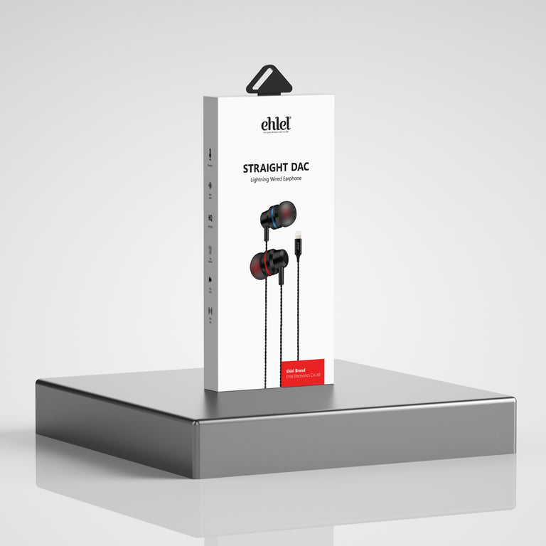 Colorful Rings Earphone Lightning Straight DAC | Ehlel SL-403